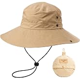 Perlotus Kılıf &Ccedil;antalı Ayarlanabilir Geniş Siperlikli Unisex Safari Outdoor Kamp Şapkası