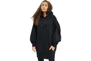 Urban Classics Damska długa, oversize bluza z kapturem Bluza z kapturem Kobiety