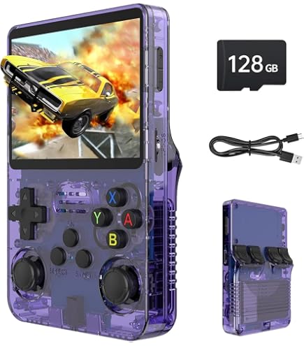 ANBERNIC RG28XX Console di Gioco Portatile Retro, Schermo IPS da 2,83 Pollici 640*480, Sistema Operativo Linux, Batteria Integrata da 3100mAH, Usca HD-TV  44