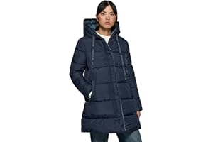 Polo Club Cappotto Reversibile da Donna e con Cappuccio fisso - Giacca Invernale