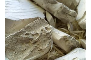 UCLAYS Yellow Clay Chunks Natural for Eating (Food), 4 oz (110 g)