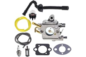 Hippotech Carburateur pour Zama C1Q-S258 Carburateur pour Tronçonneuse Stihl MS192 MS192T MS192TC