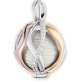 Engelsrufer Damen Halskette aus Sterling Silber mit Lebensbaum Anhänger Bicolor - Karabinerverschluss - in drei Längen verstellbar - nickelfrei