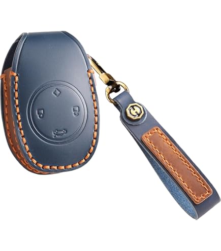 Ontto Autoschlüssel Hülle Für Leapmotor T03 S01 C11 C01 - Zinklegierung & Leder