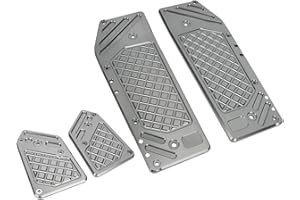 ‎PSLER psler Fußrasten Vordere Fußrasten für ADV 350 2022-2023, Fahrer-Fußrasten Motorrad-CNC-Aluminium Dekoratives Zubehör(Titan)