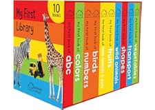 My First Library : Boxset Of 10 Board Books For Kids