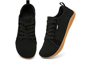 Geweo Chaussures Pieds Nus Barefoot Décontractées Running Trail Femme Homme Minimaliste Baskets Marche Unisexe Large Orteil Trekking Sneakers Respirant Poids Léger pour