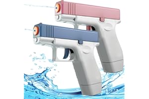 NEOOT Water Pistols For Kids, 2 Pack Super Gun Cool Small Pistol Guns,Cool Small Manual Water Soaker Gun Summer Swimming Pool Outdoor Games Beach Water Fighting Toys Gifts for Boys Girls Children