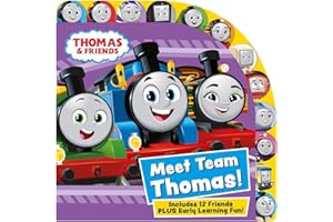 Thomas & Friends: Meet Team Thomas!: Large illustrated tabbed board book - a great gift for young fans of vehicles and classic Thomas