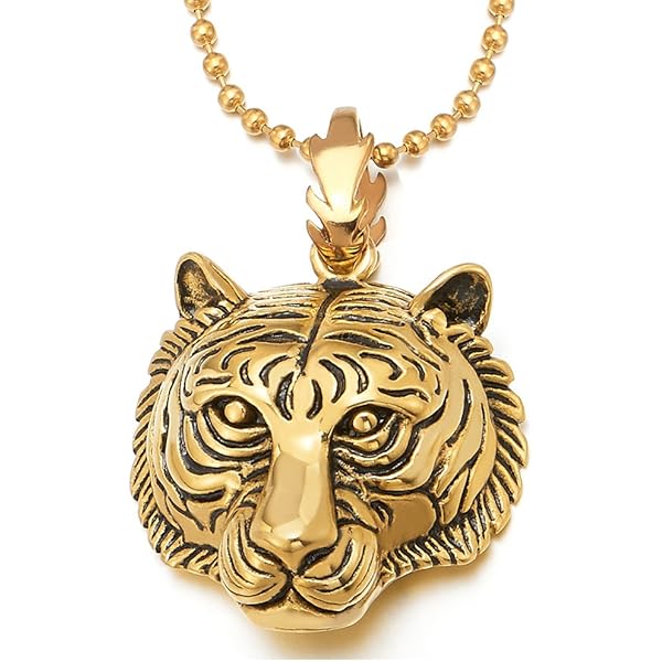 Blue Diamond Club - 18ct Gold Filled Leopard Charm with Chain