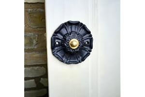 Antikas - Klingel - Türklingel - Haustürklingel - Schelle - schwarz - Retro Klingel