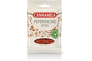 Cannamela, Linea Busta Super, Peperoncino Intero, Confezione da 15g, Piccantezza e Sapore Deciso, Adatto a Formaggi Semi Stagionati, Zuppe, Frittate, Ideale nelle Conserve