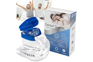 AIOUTGOGO 2 Pezzi Dispositivo Anti Russamento Anti Russare Multifunzione 5 In 1 EfficacePer Non Russare-Bite Dentale Notturno-Bite Bruxismo | Per Non Russare La Notte Per Donna Uomo (Blu E Bianco)