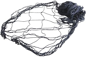 FISCHERNETZE Deko Fischernetz Blau 200x400cm Baumwolle Maschen 3x3cm