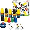 quick cups, play quick cups, quick cups rules, quick cups board game, easy brownie cups, Speed Stacking Game, Parent-Child, Picture Card Game, quick cups bell, Playdate Toys