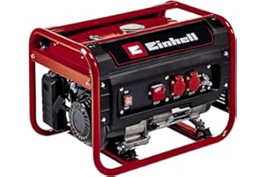 ‎EINHELL Einhell Stromerzeuger (Benzin) TC-PG 25/1/E5 (max 2400 W, 15 L Tank, 2100 W Dauerleistung, 4-Takt-Motor, 2x 230 V, Überlastschutz, Voltmeter, AVR-Funktion)