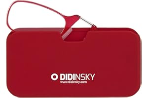 DIDINSKY Okulary do czytania bez okularów korekcyjnych dla mężczyzn i kobiet, przezroczyste. Elastyczne i niezniszczalne okulary do starczowzroczności dla mężczyzn i kobiet na zmęczony wzrok. 6 kolorów i 5 stopniowań - MOMA