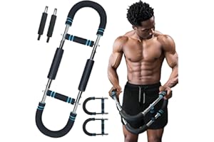 RELIFE REBUILD YOUR LIFE Twister Arm Trainer Entraîneur Avant Bras Appareil Musculation Pectoraux Maison Portable 3 Niveaux Extenseur Expandeur Poitrine