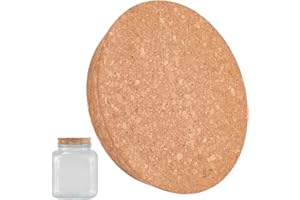 OLYCRAFT Grandi tappi per bottiglie in sughero 14-16 cm tappi per bottiglie di vino barattoli di legno tappi grandi in sughero affusolati per cucina bomboniere bottiglie per inscatolamento