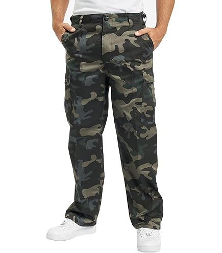 Lee Cooper Heren Cargo Broek, Zwart, 36W / 33L UK