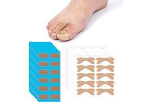 Corrector för Inåtväxta Tånagel, 100st Bow-Knot Andningsbar Corrector Patch & 120st Räfflade Inåtväxta Tånagelremsor för Professionell Tånagelkorrigering