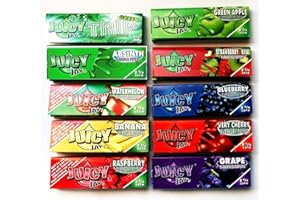 JUICY JAY'S Trendz – 10 Heftchen Juicy-Jay-Papers (Mix), Kingsize, Slim