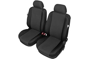 ZentimeX Z976968 Sitzbezüge Vordersitze Stoff schwarz Airbag-Kompatibel