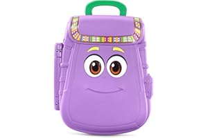 VTech Dora: Got Your Back Learning Backpack, Interactive Educational Toy, Learn Letters & Sounds, Includes Stylus, 12 Fun Games, Gift for Dora Fans, For Kids Ages 3, 4, 5+ Years, English Version