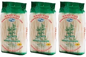 Bamboo Tree Rice Noodle (Medium- 3MM) 400g - Pack of 3