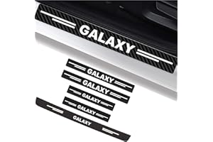 MIVPD 5 Stück Auto Einstiegsleisten Schutz Schutzfolie kompatibel für Fo-rd,Auto Ladekantenschutz Türschweller Auto Tür Schritt Lackschutzfolie,Auto Kohlefaser Kantenschutz,Kratzfest Aufkleber