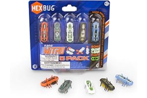 HEXBUG 415-4574-06GL06 Nano Nitro 5 Pack - Multicolore