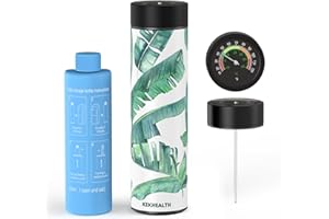 KEKHEALTH Nevera Medicamentos Portatil 60H, Nevera Insulina Viaje TSA con Termómetro Mecánico de Esfera Grande y Bolsa Biogel - Nevera Portatil Insulina Compacta para Fármacos