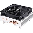 SilverStone SST-AR11 - Radiatore CPU Argon a basso profilo 4 Heatpipe a contatto diretto, 92mm PWM, Intel