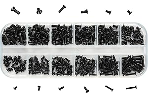 QIXINGYL Lot de 300 vis M2 M2.5 M3 pour ordinateur portable et ordinateur, kit de remplacement électronique SSD compatible avec HP, Dell, Samsung, Sony, Lenovo