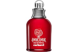 CACHAREL Amor Amor - Eau de Parfum Femme - Floral & Chypré - Accord de Poire, Accord de Rose & Musc Blanc - Tenue Longue Durée - Spray Vaporisateur