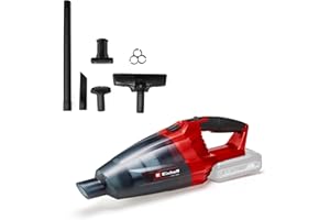 Einhell Cordless Handheld Vacuum Cleaner 18V Power X-Change, For Cleaning Floors, Stairs, Sofas, Cars And Caravan, Rechargeable Hand Held Vacuum Without Battery TE-VC 18 Li Solo