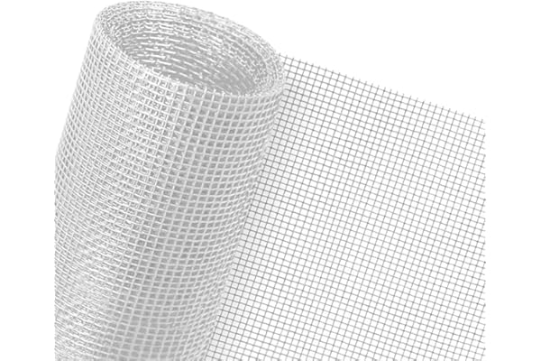 Flintronic Moustiquaire Fenêtre Anti-Moustiques,200x250cm Moustiquaire Universelle pour Fenêt,Filet en Fibre de Verre Lgnifugation Durable,Découpable à la Dimension Souhaitée pour Couvrir les Fenêtres