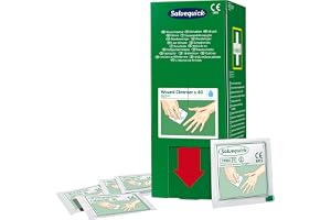 Salvequick sårrengöringsdukar påfyllningskartong 40 sårrengöringsdukar 1009301 40 st.