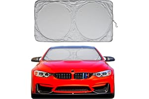 A1+ Shades Automotive Car Windshield Sunshade Car Sunshade Front Window Car Sun Shade Car Windshield Shade Truck Sun Shade for Windshield Suvs Minivan (Small)