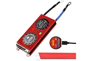 HiXiMi LiFePO4 BMS 16S 48 V 100 A Bluetooth intelligente al litio ferro fosfato sistema di gestione della batteria con cavi di bilanciamento per il fai da te LiFePO4 3,2 V batteria