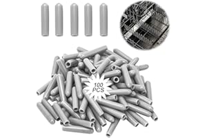 QTTVBTNA 100 Stück Geschirrkorb Schutzkappe, Spülmaschinen Gestell Abdeckkappen 3MM Innendurchmesser PVC Schutzkappen für Spülmaschinenkörbe, für alle Geschirrkörbe, Rost und kratzfest (grau)