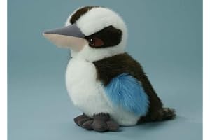 EBO PLÜSCHTIERE Kookaburra schwarz-weiß-blau 22 cm