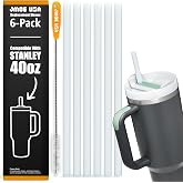 Jmoe USA Stanley 40 oz Adventure Quencher FlowState H2.0 i&ccedil;in 12" Pipetler | Stanley 40 oz Bardak i&ccedil;in Tasarlanmış Yedek Plas