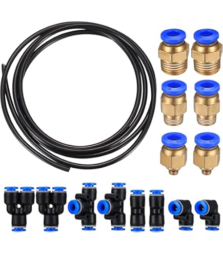 Valvola Di Ritegno Pneumatica Unidirezionale Con Connettore Rapido, Raccordo Per Tubo OD 4mm, 6mm, 8mm, 10mm, 12mm, Modello SPV-4 - 4