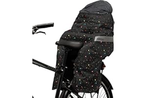 TAAC Opossum termoguscio Compatibile con seggiolini Posteriori da Bicicletta. Copertina Termica Bimbi dai 68 ai 104cm e dai 9 ai 22kg. Guscio Termico Universale. Antivento ed Impermeabile.