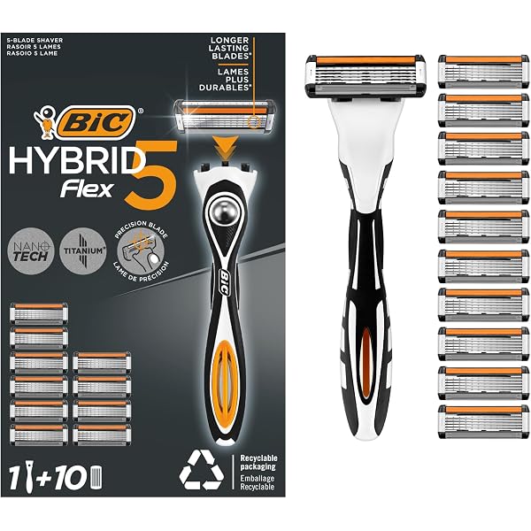 BIC Metal Disposable Razors For Men – 20 Razors Total (4 Packs Of 5)