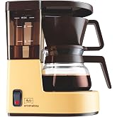 Melitta Aromaboy 1015-03 Filter Coffee Maker with Glass Carafe, For 2 Coffee Cups, Cream, 1015-03
