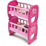 Smoby 2314 Baby Nurse Lits Jumeaux Lit Superposes 2 Draps Inclus Amazon Fr Jeux Et Jouets