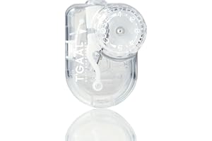 Kutsuwa Hi LiNE T'GAAL - Sacapuntas de ángulo ajustable, transparente (RS028CL)