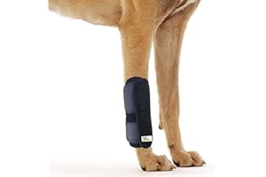 RockPet Órtesis Curadora Articulación Pata Delantera de Perro Envoltura Canina de Corvejón (S/M)